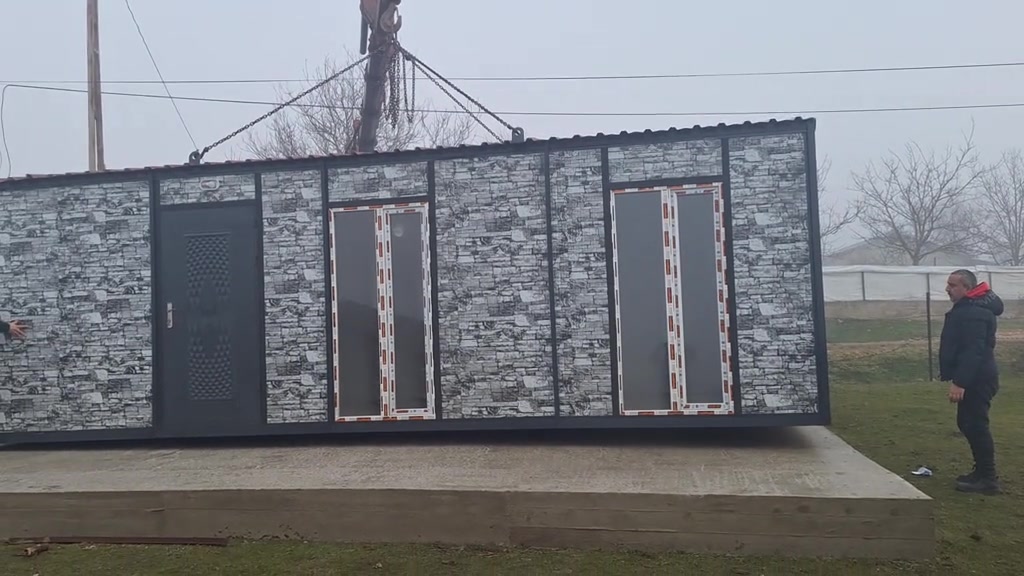 Konteyner ev kurulumu ve teslimi